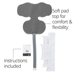 Ossur Cold Rush Shoulder Pad features elastic straps for secure wear.