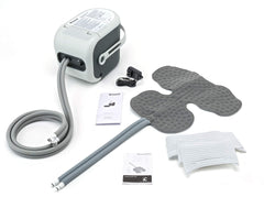 Ossur Cold Rush therapy system front view showing compact design for at-home recovery