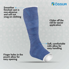 Ossur Techform durable casting tape for stable fracture support
