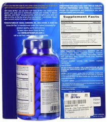 Osteo Bi-Flex triple-strength capsules closeup designed for easy swallowing.