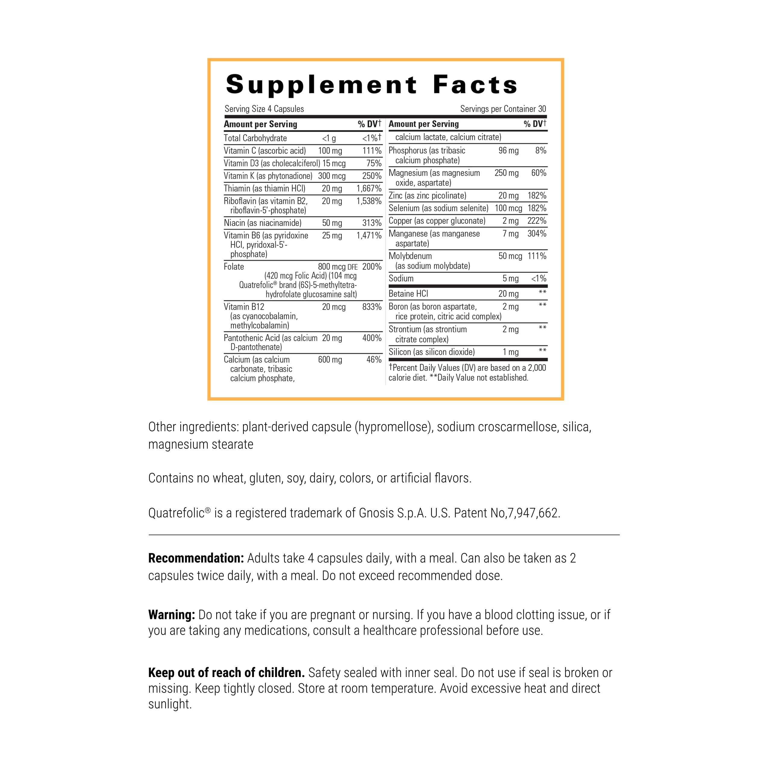 Osteoprime Forte capsules close-up showing easy-to-swallow supplement.