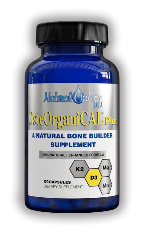 Osteorganical Plus bottle pour for easy daily calcium intake and bone support