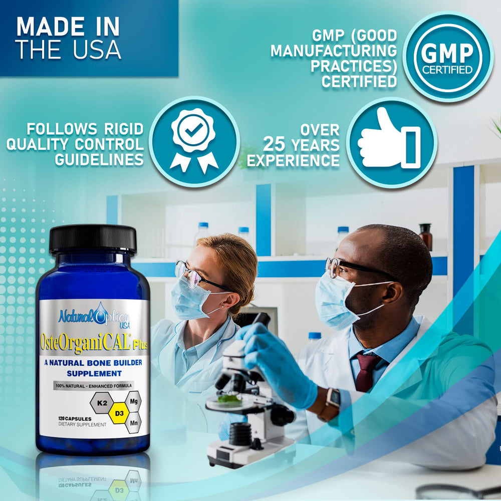 Osteorganical Plus Iceland-sourced algae calcium image highlights sustainable mineral source