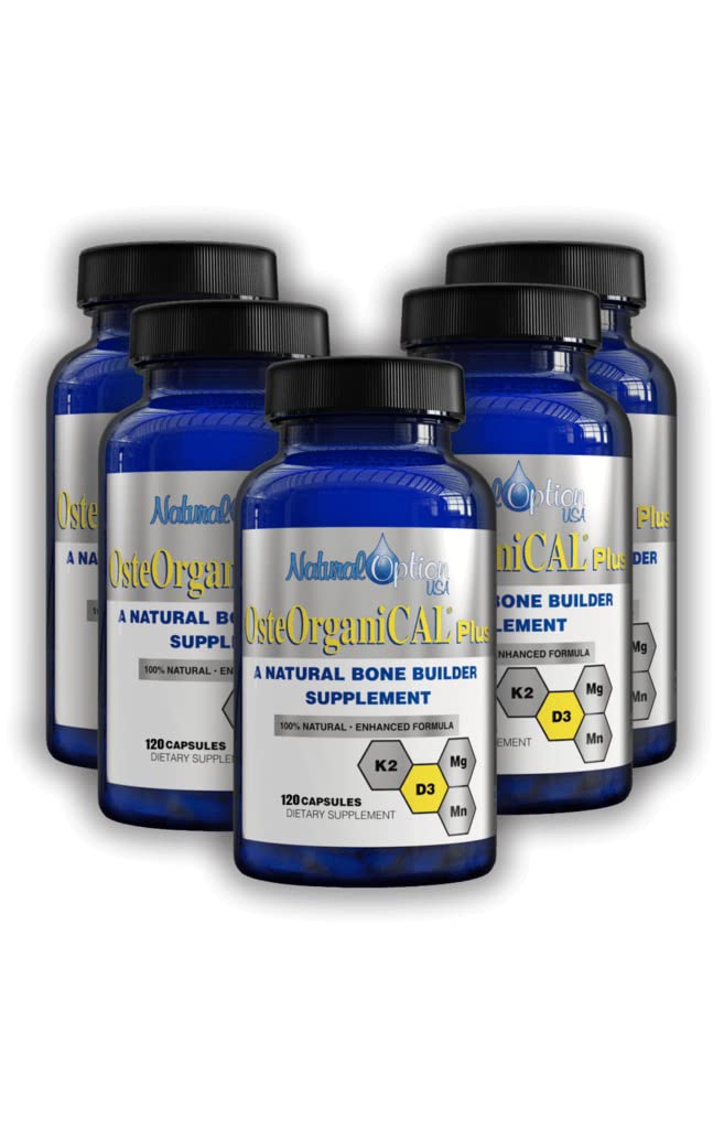 Osteorganical Plus vitamin D3 softgels showing enhanced calcium uptake support