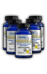 Osteorganical Plus vitamin D3 softgels showing enhanced calcium uptake support