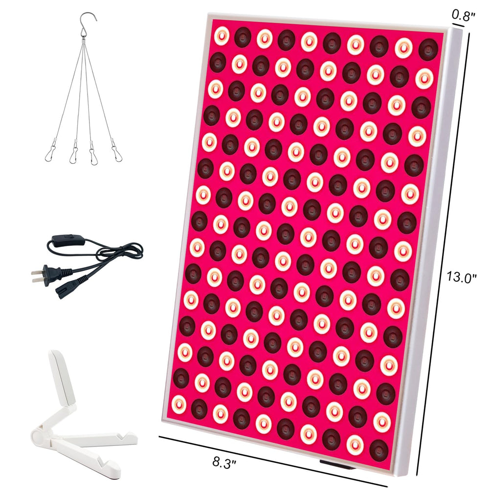 Osunby red light panel facial session for skin appearance support.