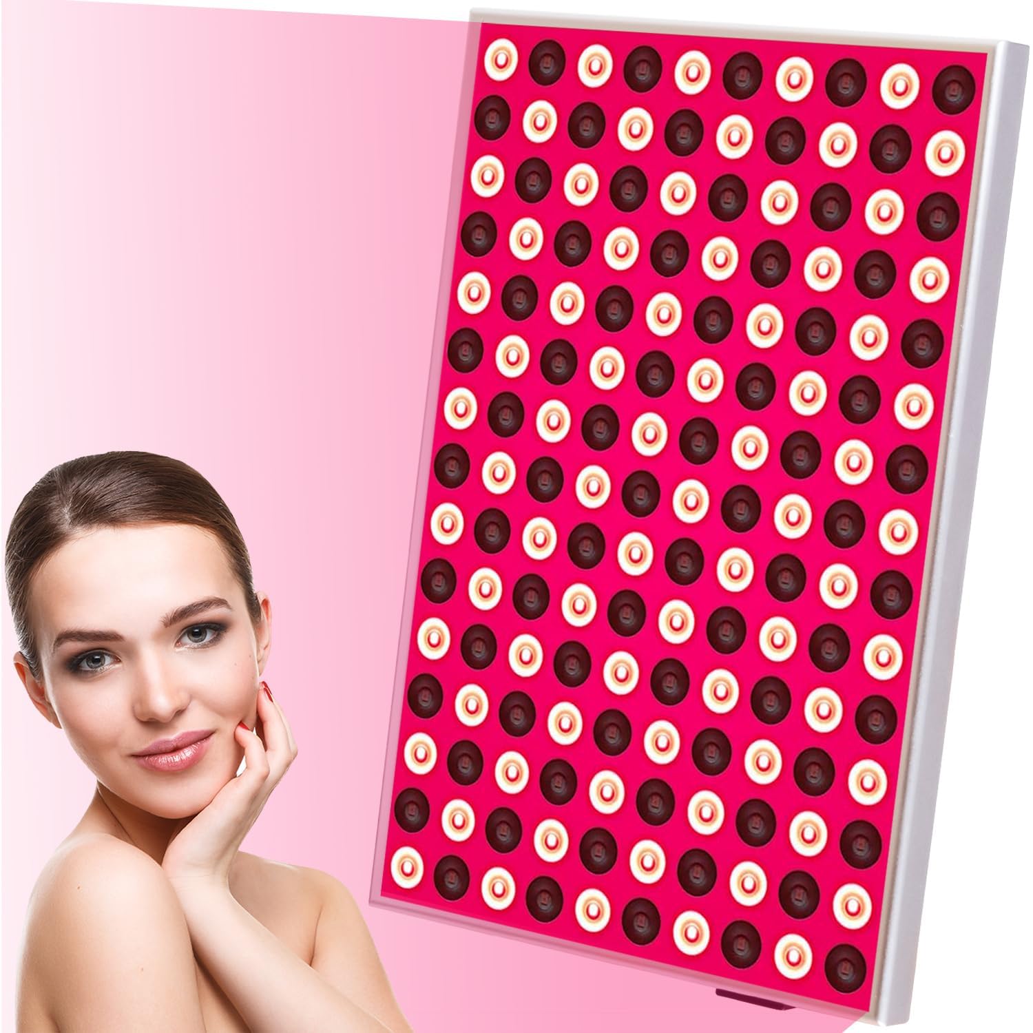 Osunby red light panel front view for home use and everyday sessions.