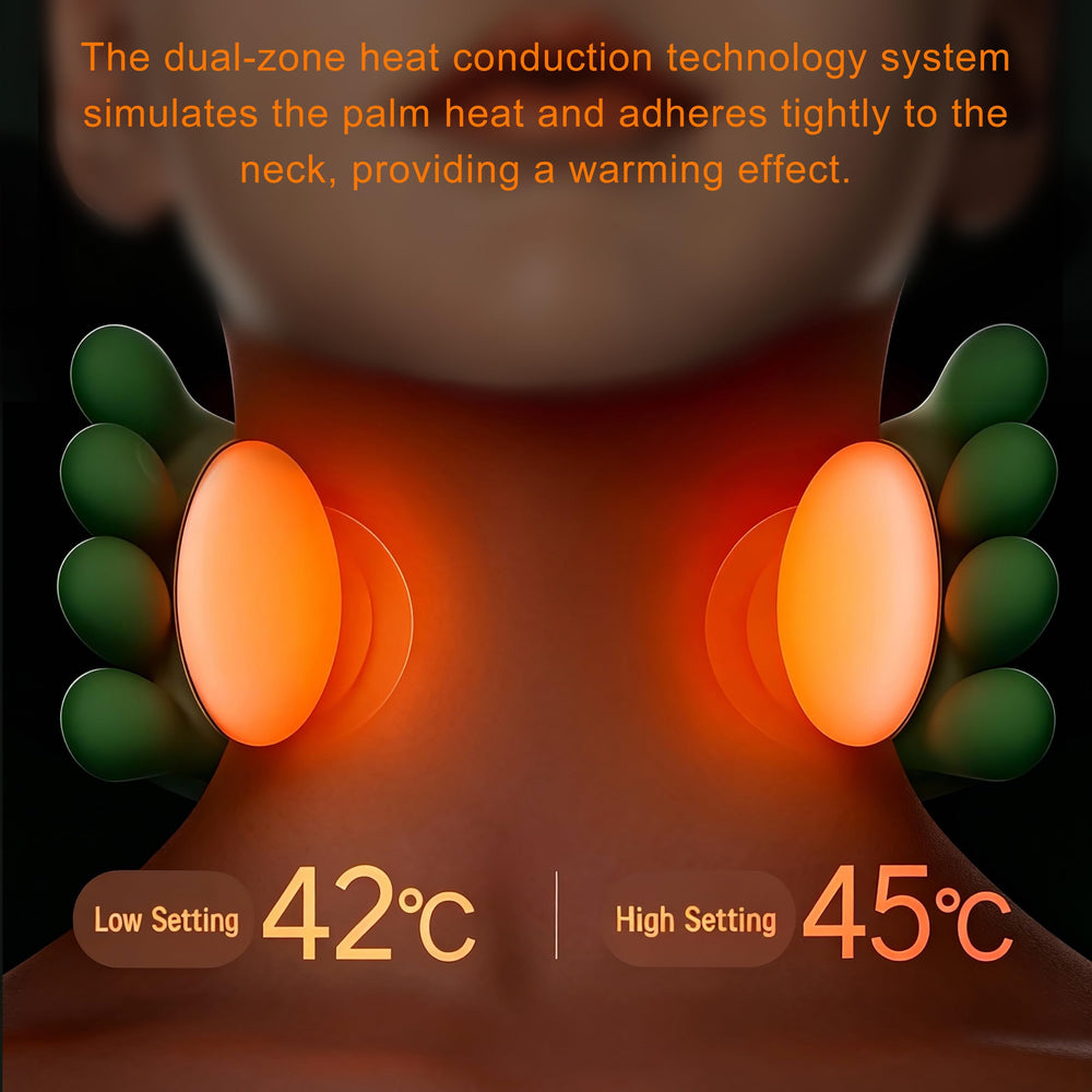 OTAVILEM neck massager long battery life for extended sessions.