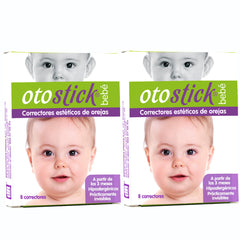 Otostick Baby kit cap protects soft skin while correcting ears during daily wear.