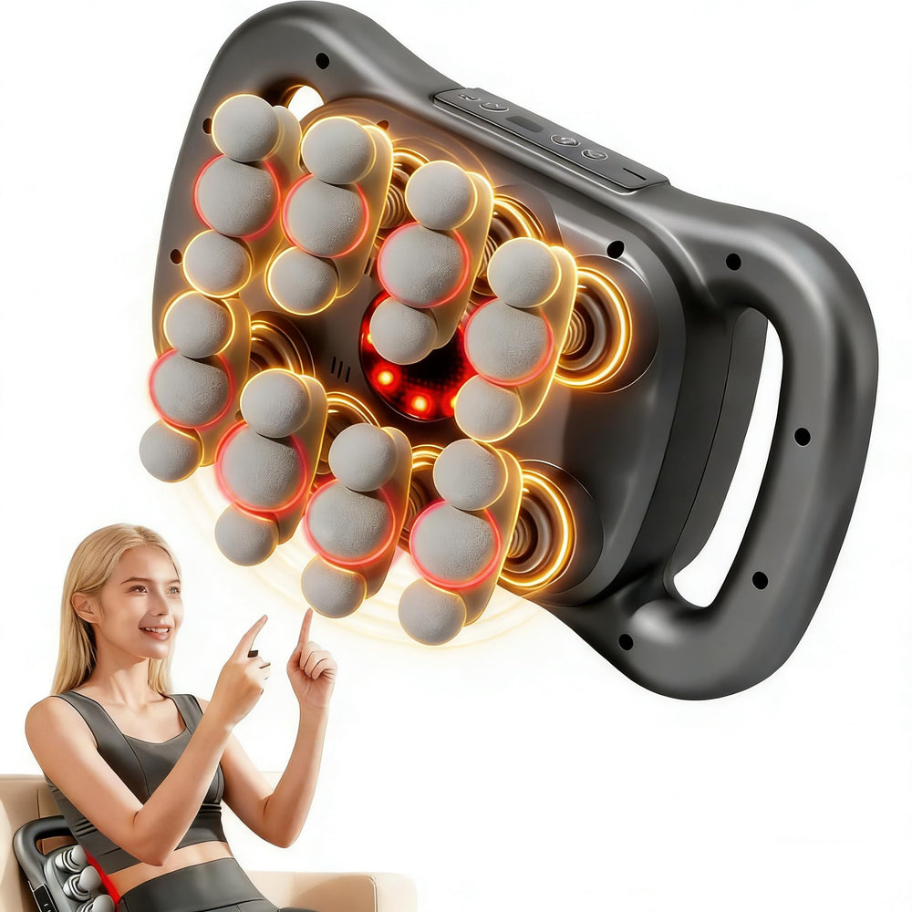 Otpuskay 24-head massage gun front view for quick muscle relief.