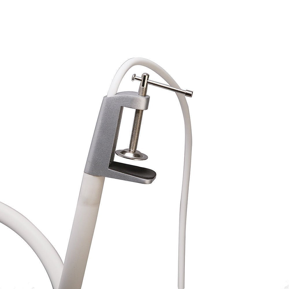 OUBO table-mounted whitening lamp with fan cooling for steady operation.