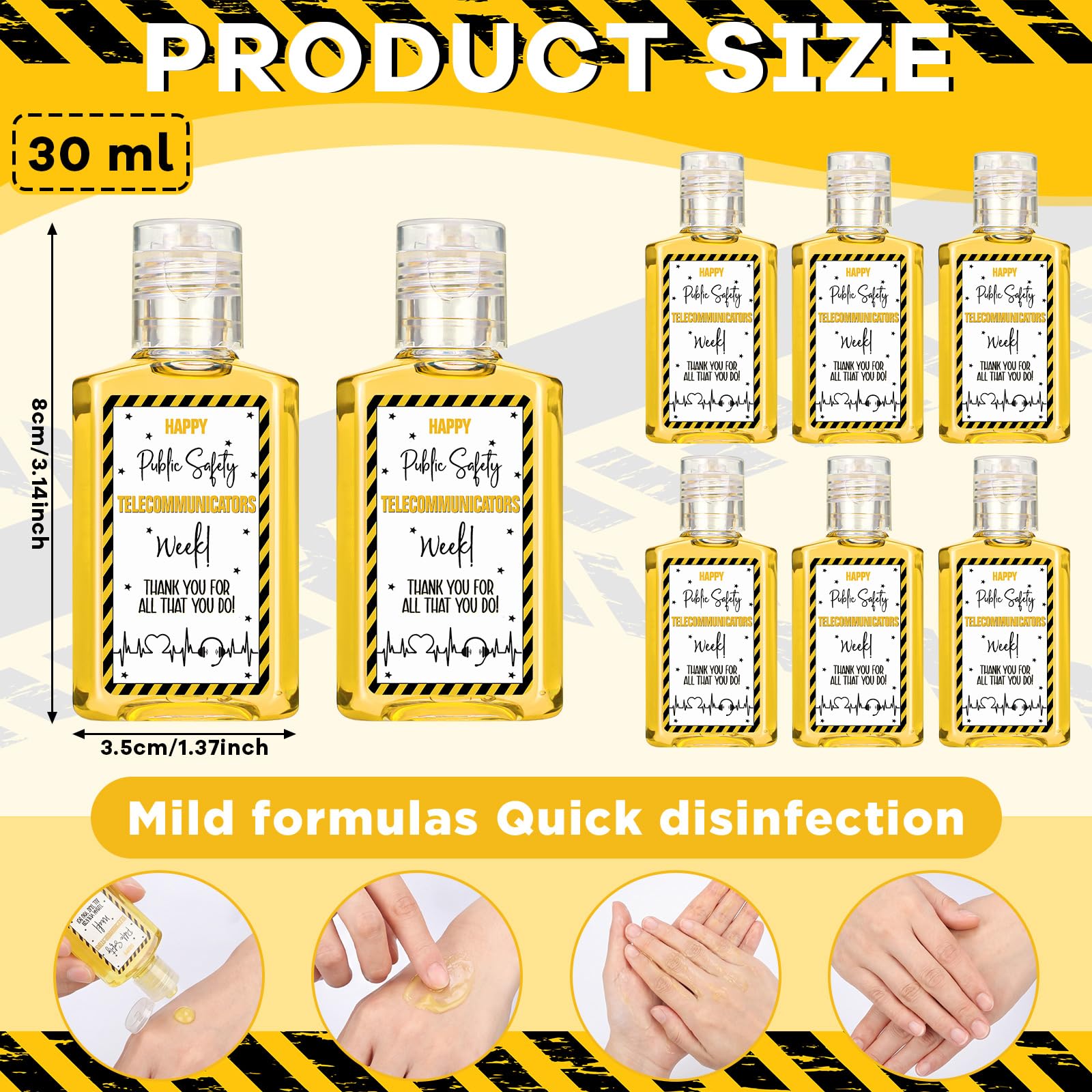 Oudain vanilla scented mini hand soap, compact 1 oz ideal for desks