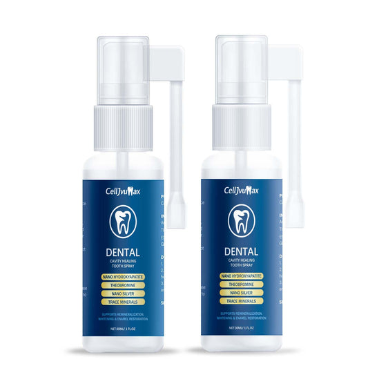 Close-up mist from OUHENGTEK Enamel Care Mouth Spray for instant freshness.