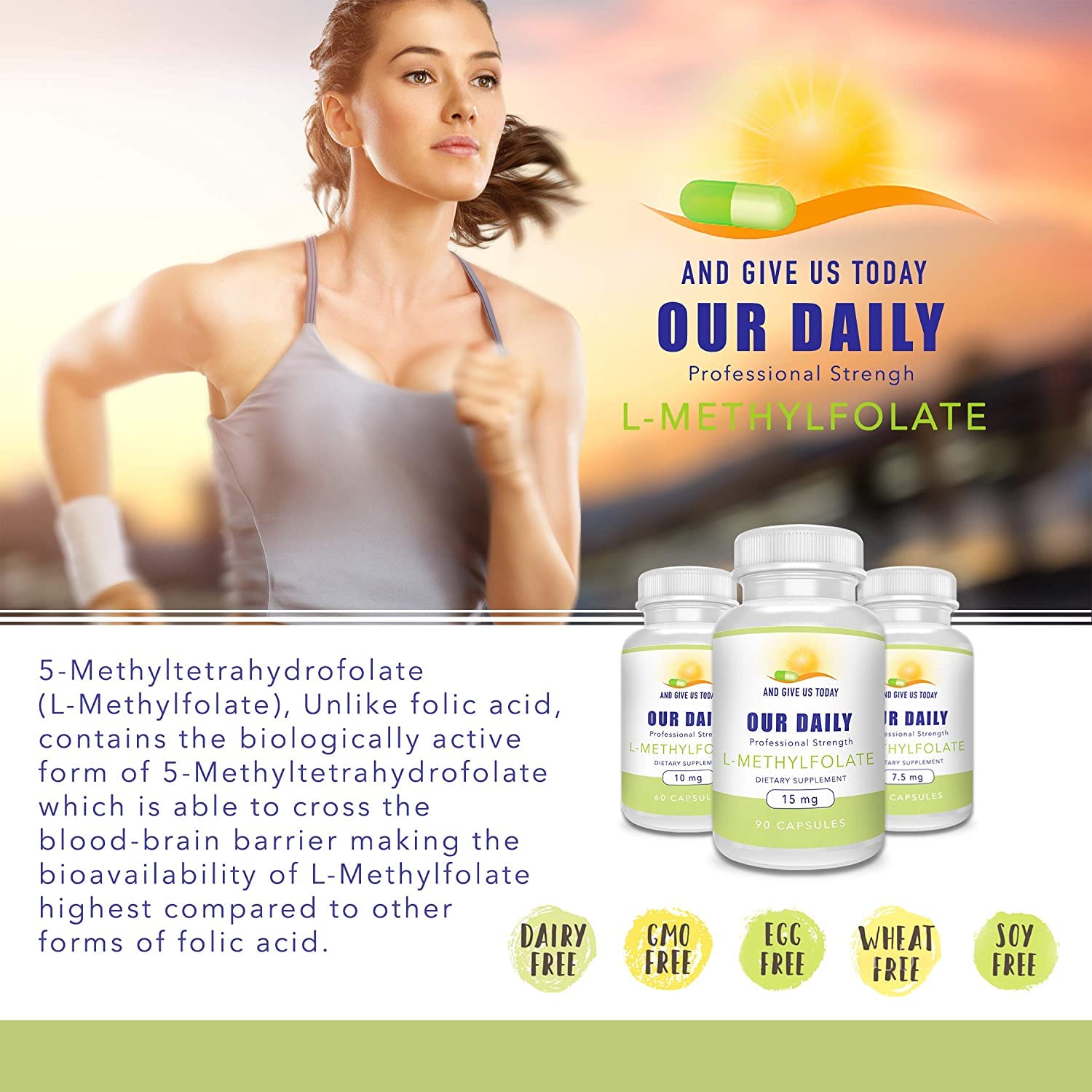 Third-party purity testing ensures Our Daily Vites methylfolate quality.