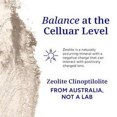 Drops dispense shot from Our Family's Heirloom Zeolite Detox for easy use