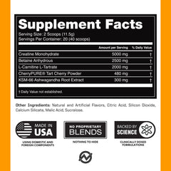 Outwork Nutrition athlete training scene shows easy recovery integration after intense workouts.