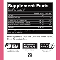 Outwork Nutrition Electrolytes Powder Watermelon flavor provides tasty hydration during sessions