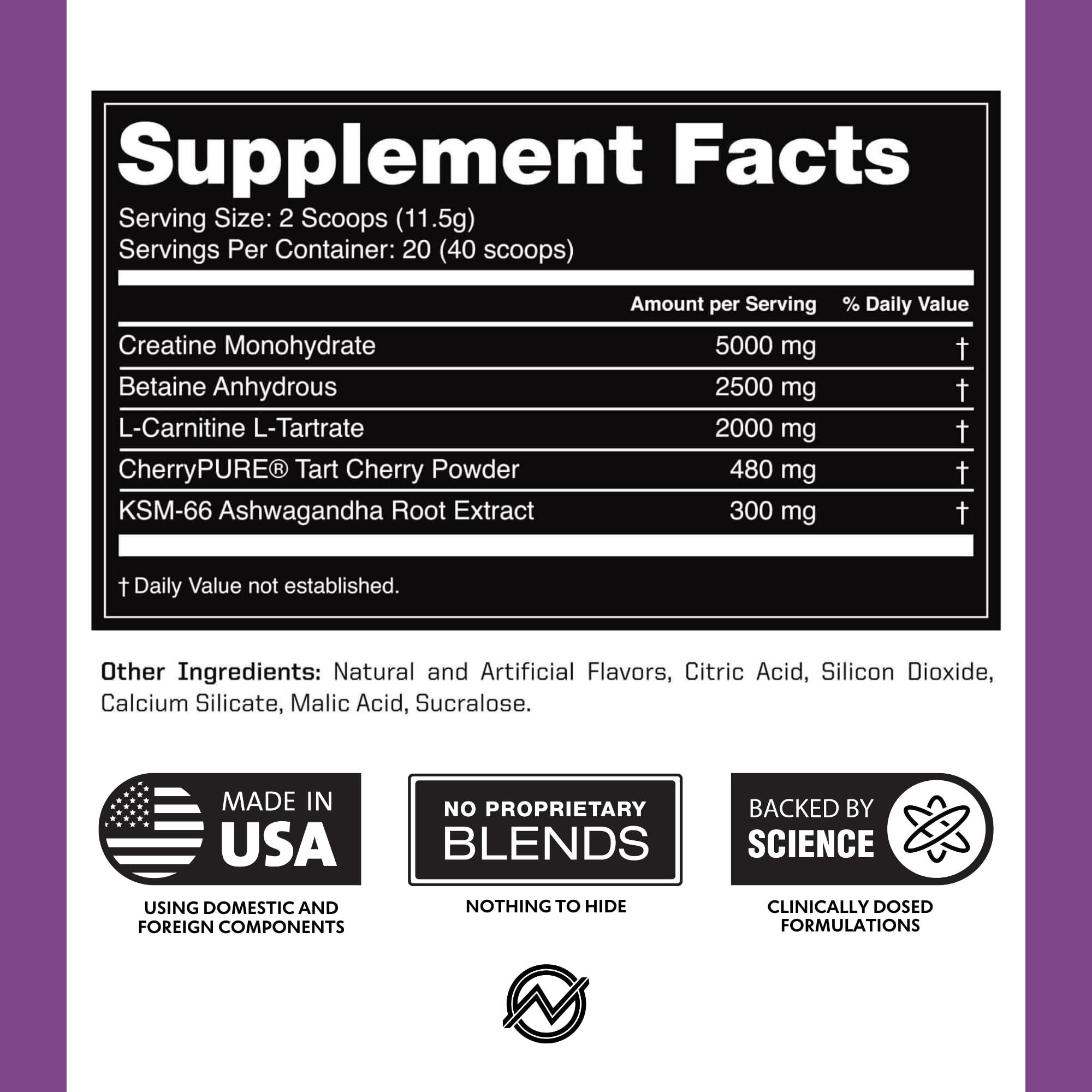 Outwork Nutrition after-workout shake served shows flavored recovery solution.