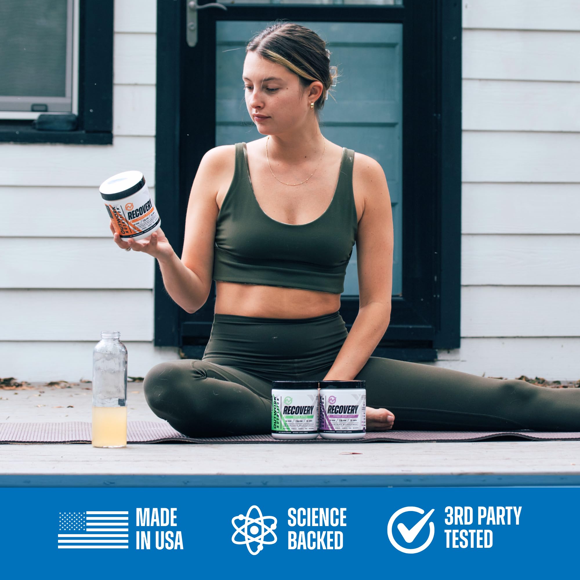 Outwork Nutrition L-Carnitine highlight indicates energy and recovery potential for athletes