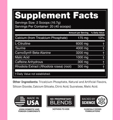 Outwork Nutrition preworkout made in USA label reinforces trusted manufacturing standards