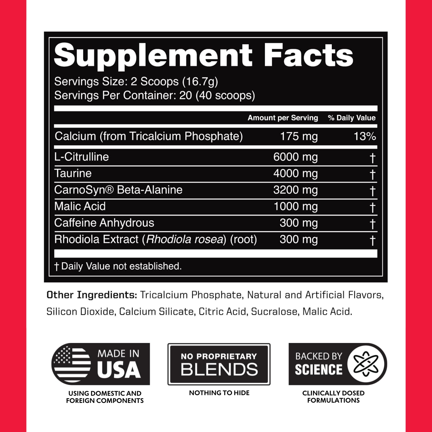Outwork Nutrition Preworkout training session setup demonstrating pre-workout preparation.