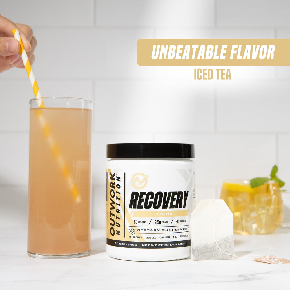 Outwork Nutrition tart cherry powder bag targets soreness reduction after workouts