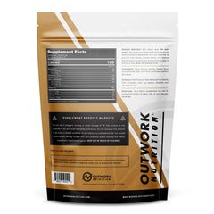 Outwork Nutrition whey isolate powder poured into a shaker after training.