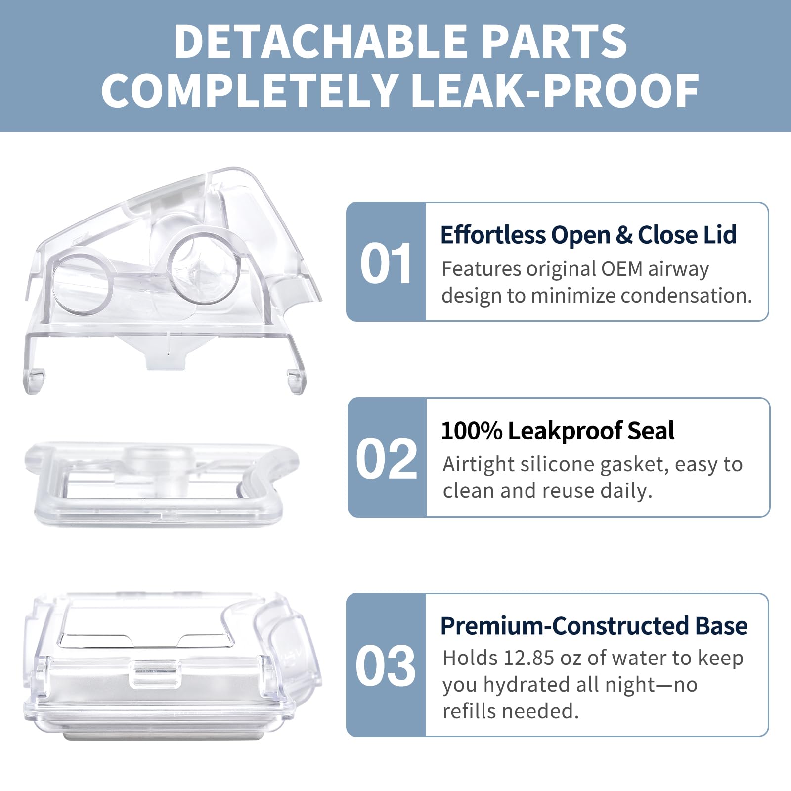 OUYANGHAOMING HumidAir humidifier tank for easy maintenance.
