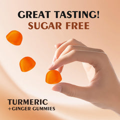 OUYIYUA Turmeric Gummies after-workout scene with active user.