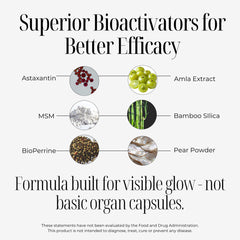OVA flame pearl powder bamboo silica for skin resilience support