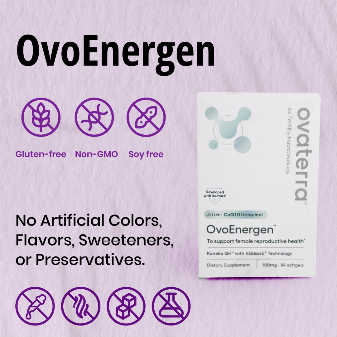 Ovaterra OvoEnergen VesIsorb technology label indicating enhanced absorption
