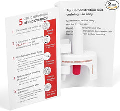 OVERDOSE KITS spring-loaded training plunger resists sticking during repeated use