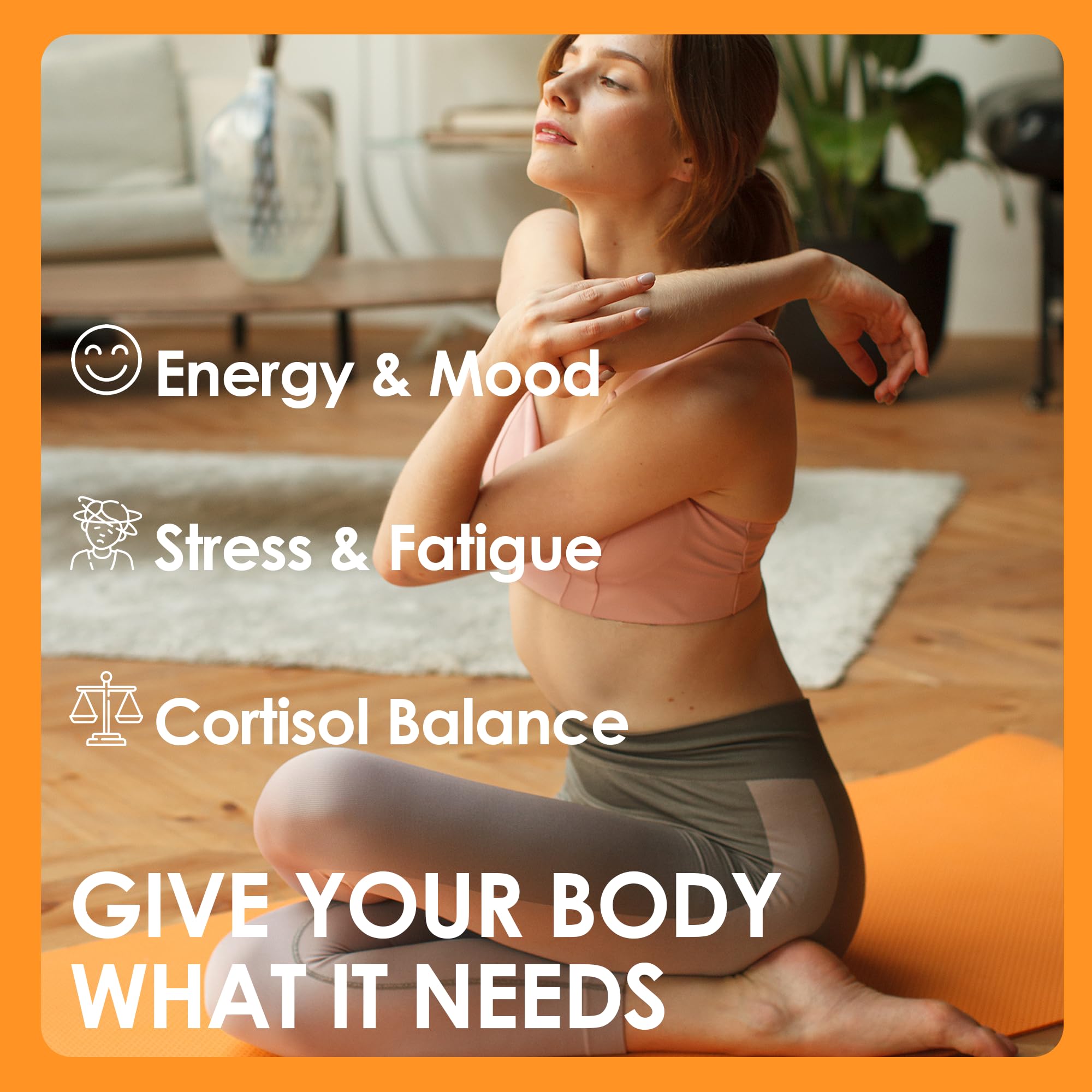 Oviaapo Cortisol Drink Powder Ingredients shows balanced blend supporting everyday calm and focus.