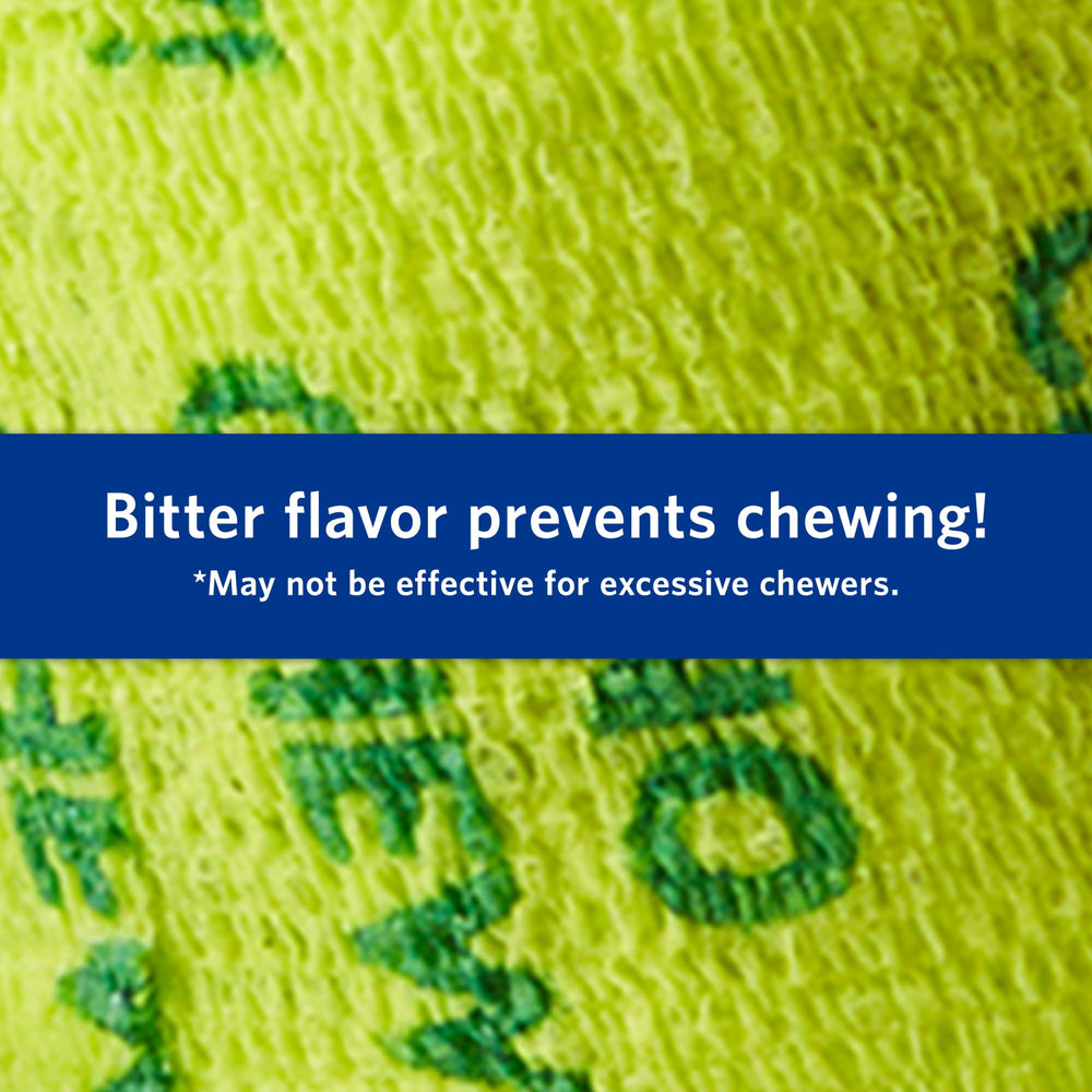 PetFlex No Chew bandage in use during routine care for small animals.
