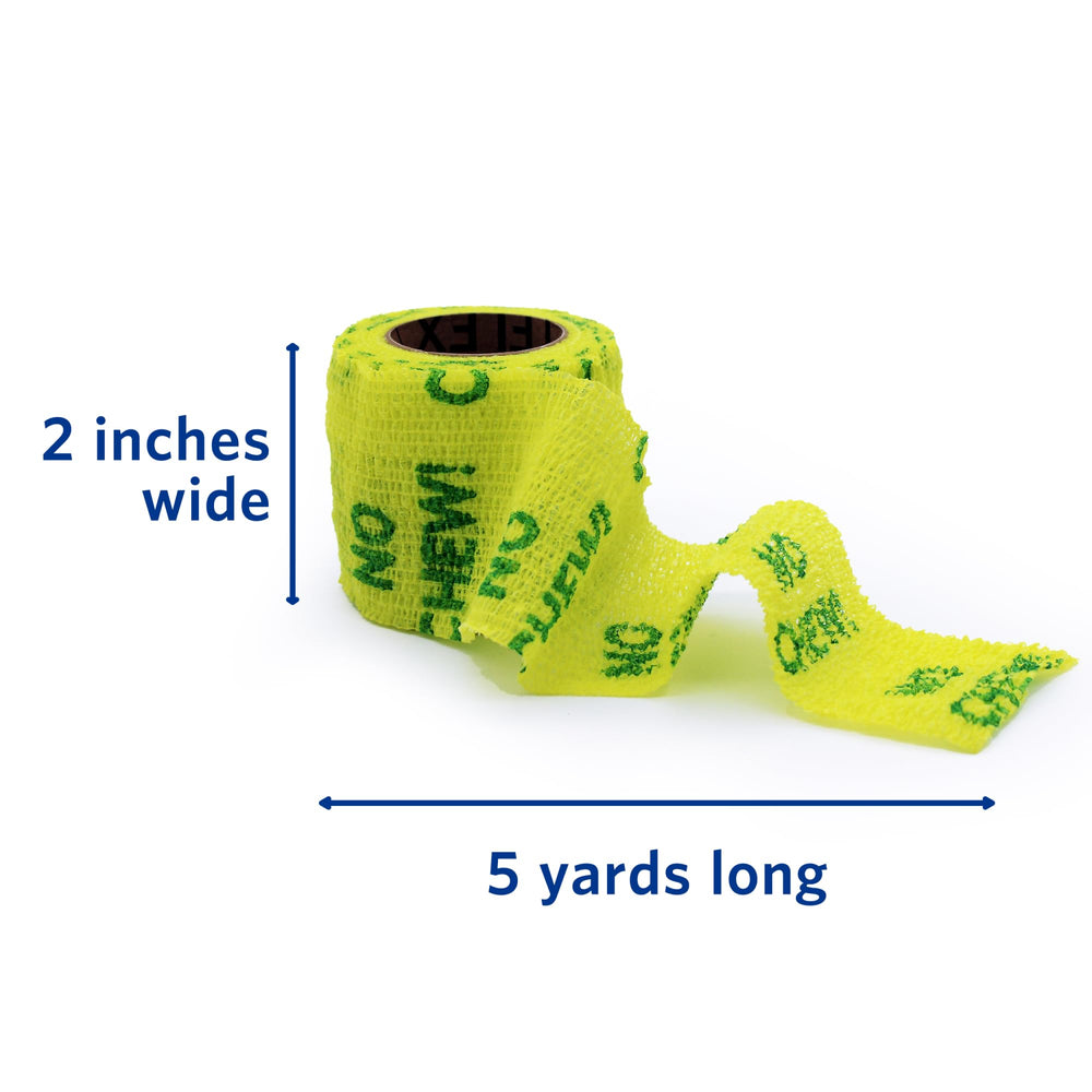 OVIK Health PetFlex No Chew box showcasing 36 rolls for clinics and homes.