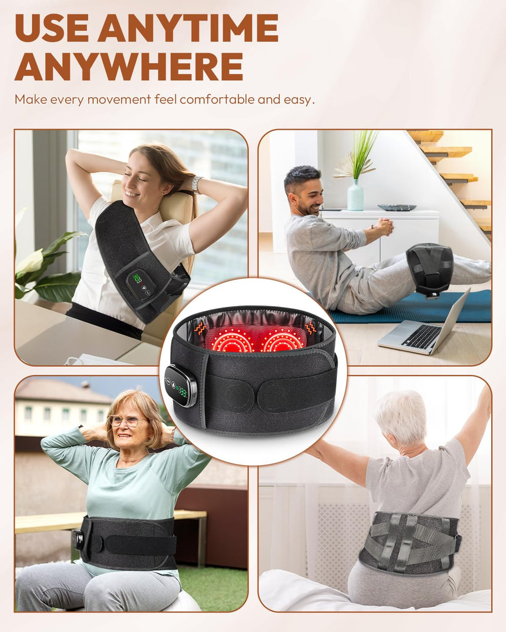 ovimaz foldable design fits in a backpack for travel