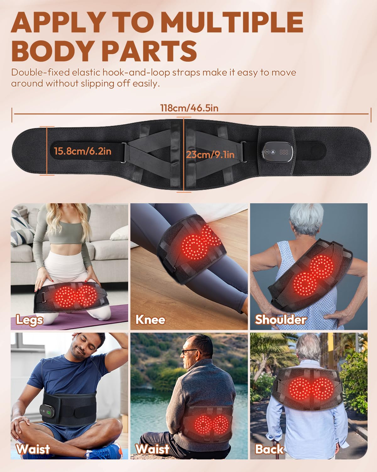 ovimaz heat levels and massage modes for personalized comfort