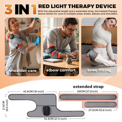 Compact OVIMAZ case for easy storage and travel with the knee massager.