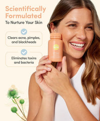 Ovira Skin Clear ZINCBRIGHT two-pack packaging image showing value and regimen.
