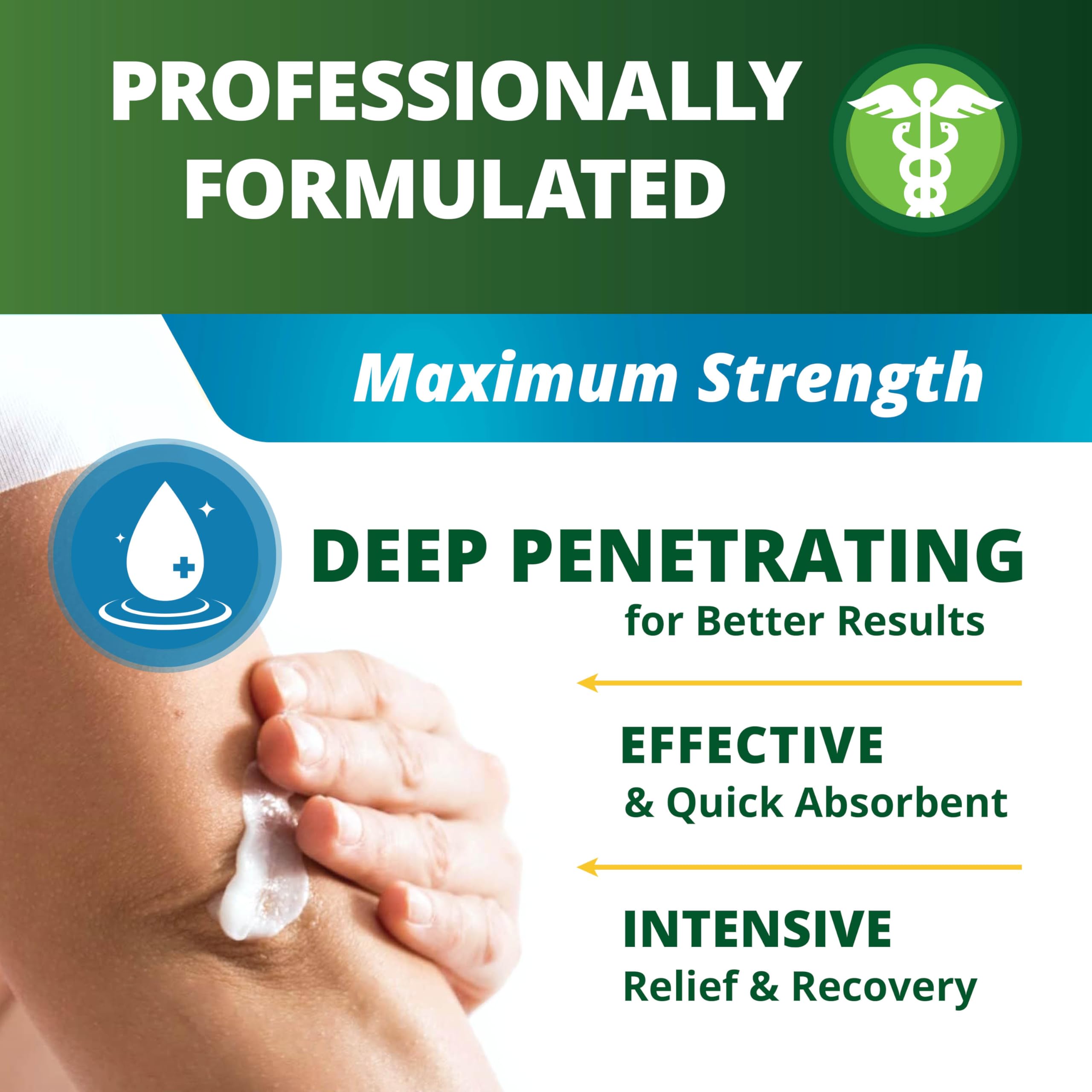 Owell Naturals Arnica MSM formula closeup highlighting natural pain support for daily movement.