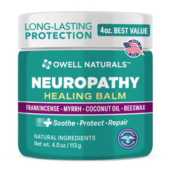 Owell Naturals Neuropathy Balm front view for daily soothing use