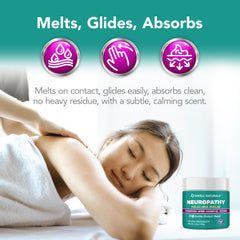 Owell Naturals ingredients image with coconut oil and beeswax barrier