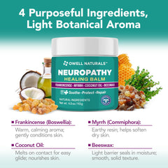 Owell Naturals label close-up showing clean formula and no parabens