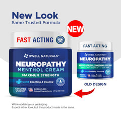 External use only guidance for Owell Naturals Neuropathy Cream