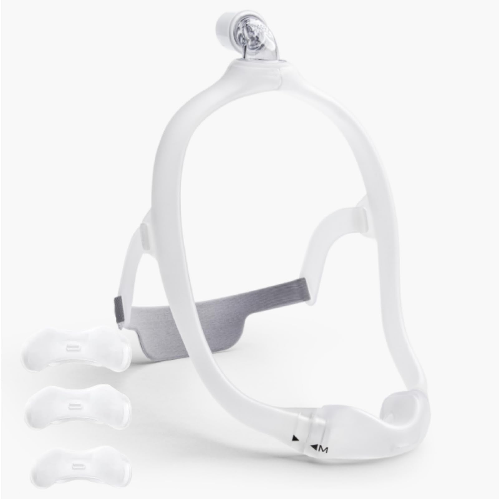 OWILIWO DreamWear nasal mask with upgraded frame and headgear for a secure, comfortable seal.