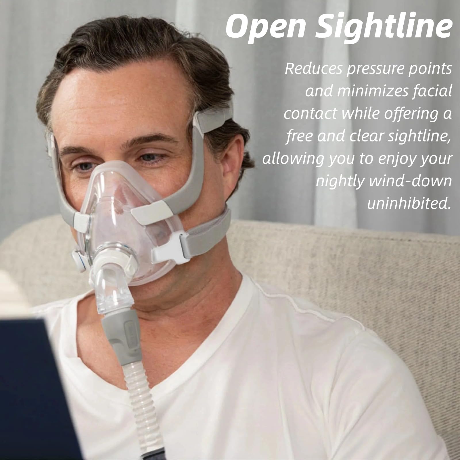 OWILIWO frame keeps a wide view while staying firmly in place.