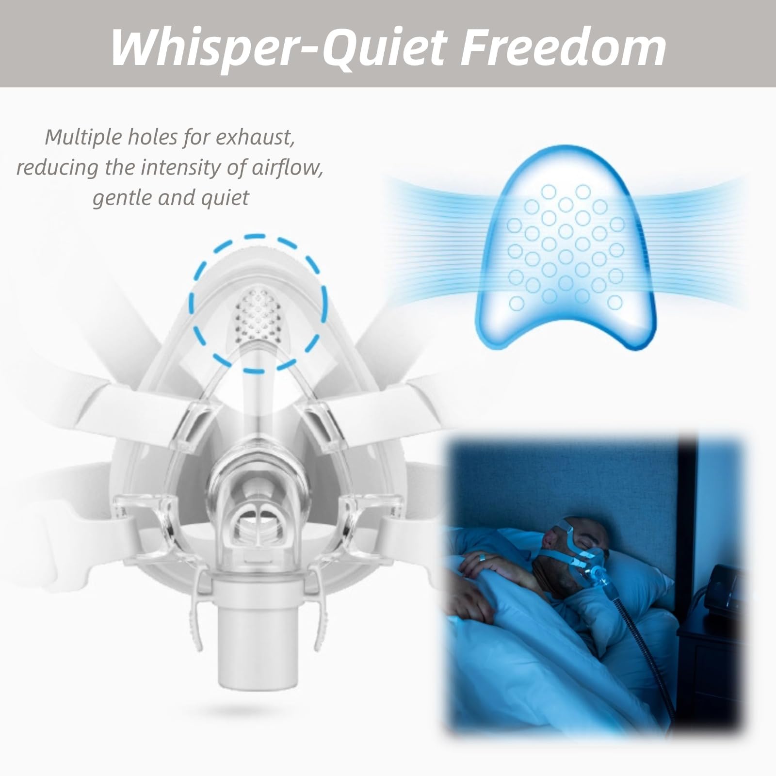 OWILIWO nose-mouth cover delivers full-face coverage for versatile use.