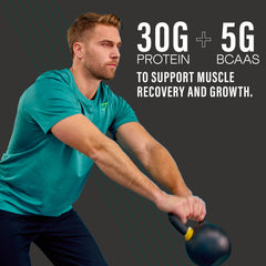 OWYN Pro Elite Chocolate scoop-serve captures easy vegan protein for workouts.