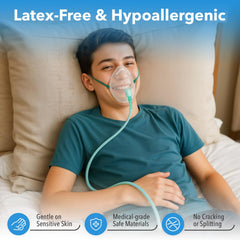 OXISURETECH home-use tubing compatible with standard devices.
