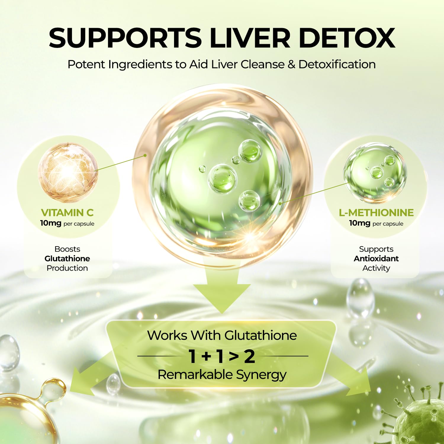 OxyEnergy Liver Cleanse tub packaging shows gluten-free, non-GMO labeling.